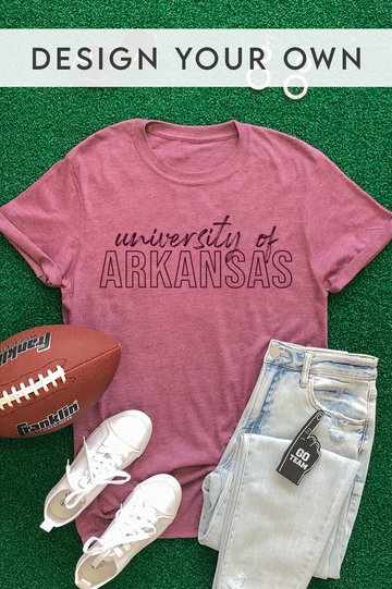 Custom Team Tee - Heather Maroon